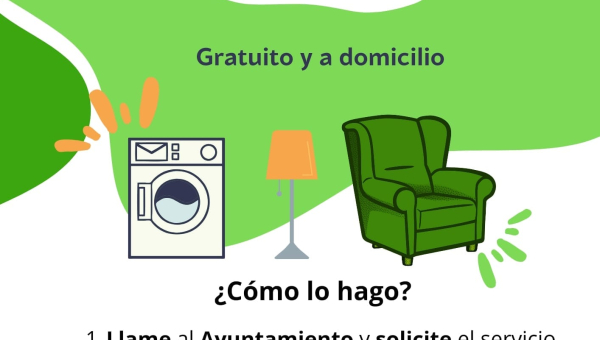 Servicio municipal de recogida a domicilio de enseres y restos de poda